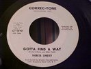 Theresa Lindsey -NORTHERN SOUL PROMO -Gotta Find A Way-EX AUDIO-Correc-Tone 5840