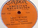 Flamingos - Would I Be Crying ( Rare 1 Sided Doo Wop Demo)