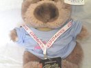 RARE - JIMMY OSMONDS HUMMY BEAR WITH 2008 TOUR BACKSTAGE PASS