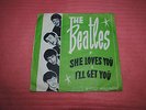 THE BEATLES: SHE LOVES YOU +1. 1963. RARE NORWEGIAN PRESSING. LIGHT GREEN SLEEVE