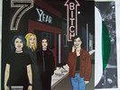 7 Year Bitch LP: Gato Negro. GREEN VINYL + insert. (1996) punk grunge rock
