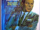 FRANK SINATRA SEPTEMBER OF MY YEARS RARE ORIG'65 MONO WHITE LABEL PROMO LP 1A/1A