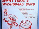SONNY TERRY 'S WASHBOARD BAND ULTRA-RARE ORIG '54 FOLKWAYS MONO 10