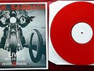 BLACK SABBATH Death Riders Live 1980 US Tour LP red vinyl NM/VG+