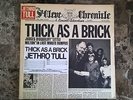 Jethro Tull - Thick As A Brick White Label Promo  Very Rare Original