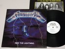 Metallica - Ride The Lightning - White Label Promo - Elektra 60396 - NM