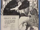 JED MERLIN'S SONG PRIVATE FOLK PSYCH AUGUST LP RARE In SHRINK