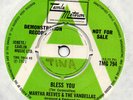 MARTHA REEVES & VANDELLAS - Bless you - UK7