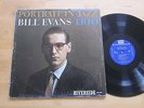 Bill Evans - Portrait In Jazz LP Riverside DG Mono Small Label Scott LaFaro