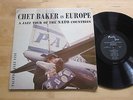 Chet Baker In Europe Jazz Tour of Nato Countries LP Pacific Jazz DG Mono Orig.