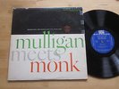 Gerry Mulligan Meets Thelonious Monk LP Riverside 12-247 Mono Wilbur Ware 1957