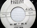 JOHNNY GRECO doowop 45 WHY DON'T Y' LOVE ME ROCKET RIDE stamped matrix vg e9645