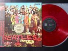 The Beatles  •  SGT PEPPERS  •  1982 MONO Japan RED WAX Obi • NM +FREE LP eBook