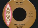 ETTA JAMES At Last (1961) Argo soul 45  /  HEAR IT 