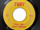 MARY JOHNSON-THESE TEARS /LOST LOVE ON FOXY NORTHERN 45