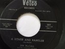 RARE OHIO BLUEGRASS 45/ JIM MCCALL 