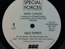 MEAT PUPPETS Special Forces Radio Concert 1986 Original White Label Promo LP
