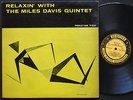 MILES DAVIS Relaxin' LP PRESTIGE 7129 US 1958 RVG MONO John Coltrane Red Garland