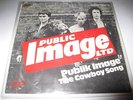 PIL Public Image Ltd / Cowboy Song SPAIN Diff. pic sleeve 7' inch (Spanish)