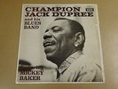 BLUES LP / CHAMPION JACK DUPREE AND HIS BLUES BAND FEATURING MICKEY BAKER