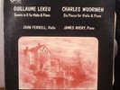 John Ferrell Violin James Avery Lekeu / Wuorinen LP Orion clean M-