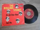 Rolling Stones - It's All Over Now, 5-Kopf Cover, rare german 7
