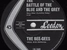 Bee Gees 45 Oz RARE The Battle of the Blue and Grey / The Three Kisses of Love