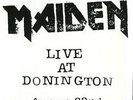IRON MAIDEN - Live At Donington (August 22nd 1992) (cassette -Italy TCDON1)  -