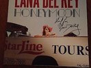 LANA DEL REY 'HONEYMOON' SIGNED RARE RED VINYL LP