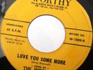 THE INTERIORS Echoes b/w Love You Some More 45 DOO-WOP VG+ ORIG WORTHY 1009