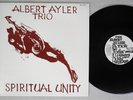ALBERT AYLER TRIO SPIRITUAL UNITY ESP-DISK MJ-7101 Japanese Pressing Vinyl LP