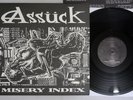 ASSUCK MISERY INDEX SOUND POLLUTION POLLUTE 34 US PRESSING Vinyl LP