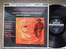 RICCI - DECCA SXL 2197 ED 1 - BIZET-SARASATE / SARASATE / SAINT-SAENS