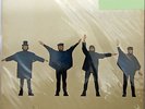 Vinyl LP Records OP-7387 The Beatles Help  w/Portraits (First Edition) Japan
