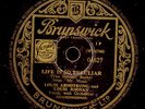 LOUIS ARMSTRONG & LOUIS JORDAN Life is so peculiar / You rascal you  78rpm X2410