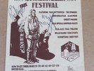 JIMMY PAGE & ROY HARPER AUTOGRAPHED TOLPUDDLE MARTYRS 1984 UK FESTIVAL PROGRAMME