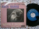 ANITA HARRIS I'AMORE E PARTITO XV SANREMO 1965 EXTRA RARE ITALY VG+/VG+/EX 7''