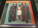 THE CLEFTONES HEART AND SOUL VINYL LP