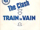 THE CLASH - TRAIN IN VAIN - PROMO COPY FRANCE 7