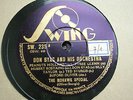 78 rpm-DON BYAS and his orchestra -The mohawk special - SWING sw 235