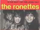 RONETTES-- FRENCH HARD COVER-4-SONG-EP+45 on LOKDON--PS--PIC--SLV