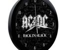 AC/DC Wanduhr - ACDC Collector's Wall Clock BACK IN BLACK - letztes Einzelstück