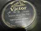 ODJB ORIGINAL DIXIELAND JAZZ BAND VICTOR 78 RPM RECORD 18513 MOURNIN BLUES
