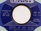 DEL SHANNON Move It On Over AMY 45 garage mod raver VG++ 7”