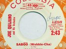 JOE QUIJANO Saboo / Yeah Yeah COLUMBIA 45 latin boogaloo popcorn 7”