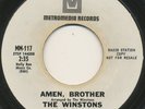 THE WINSTONS on Metromedia —AMEN, BROTHER— funk breaks 45 | WHITE LABEL PROMO