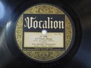 78 RPM CHICAGO HOTTENTOTS VOCALION A 1008 E/E- ALL NIGHT SHAGS - RARE JAZZ