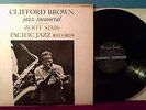 CLIFFORD BROWN JAZZ IMMORTAL LP MONO VINYL RECORD NOT FOR SALE STAMP JAZZ RARE