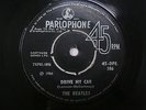 THE BEATLES NORWEGIAN WOOD/DRIVE MY CAR RARE PARLOPHONE SINGLE INDIA 1966 VG+