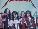 METALLICA -  FUCK   GOLD-VINYL   LIVE IN CHARLESTON 1986  cliff burton,only 50
